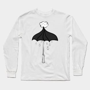 umbrella illustration Long Sleeve T-Shirt